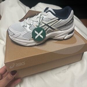 Size 12k ASICS GEL 1130 PS “white midnight”